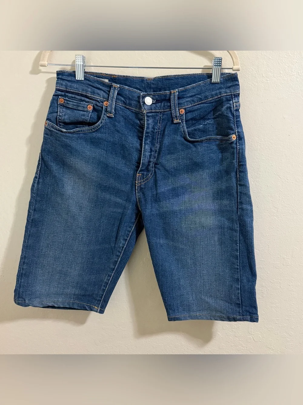 Levi's 511  PREMIUM Slim Fit Denim Shorts Blue Men Size 30 Jean Jorts unisex